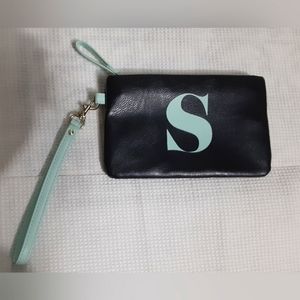 Initial "S" Wristlet
